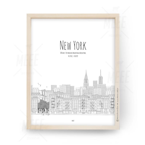 New York - Cuadros decorativos Meee by May Anokian