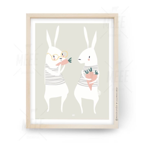 Sweety Bunnies - Cuadros decorativos Meee by May Anokian